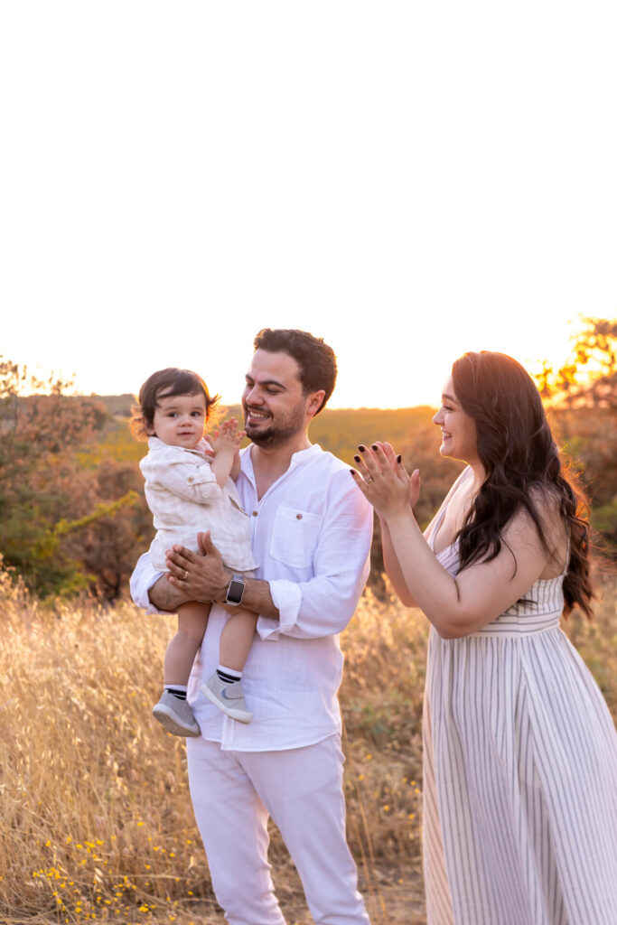 1 yaş aile dış çekim