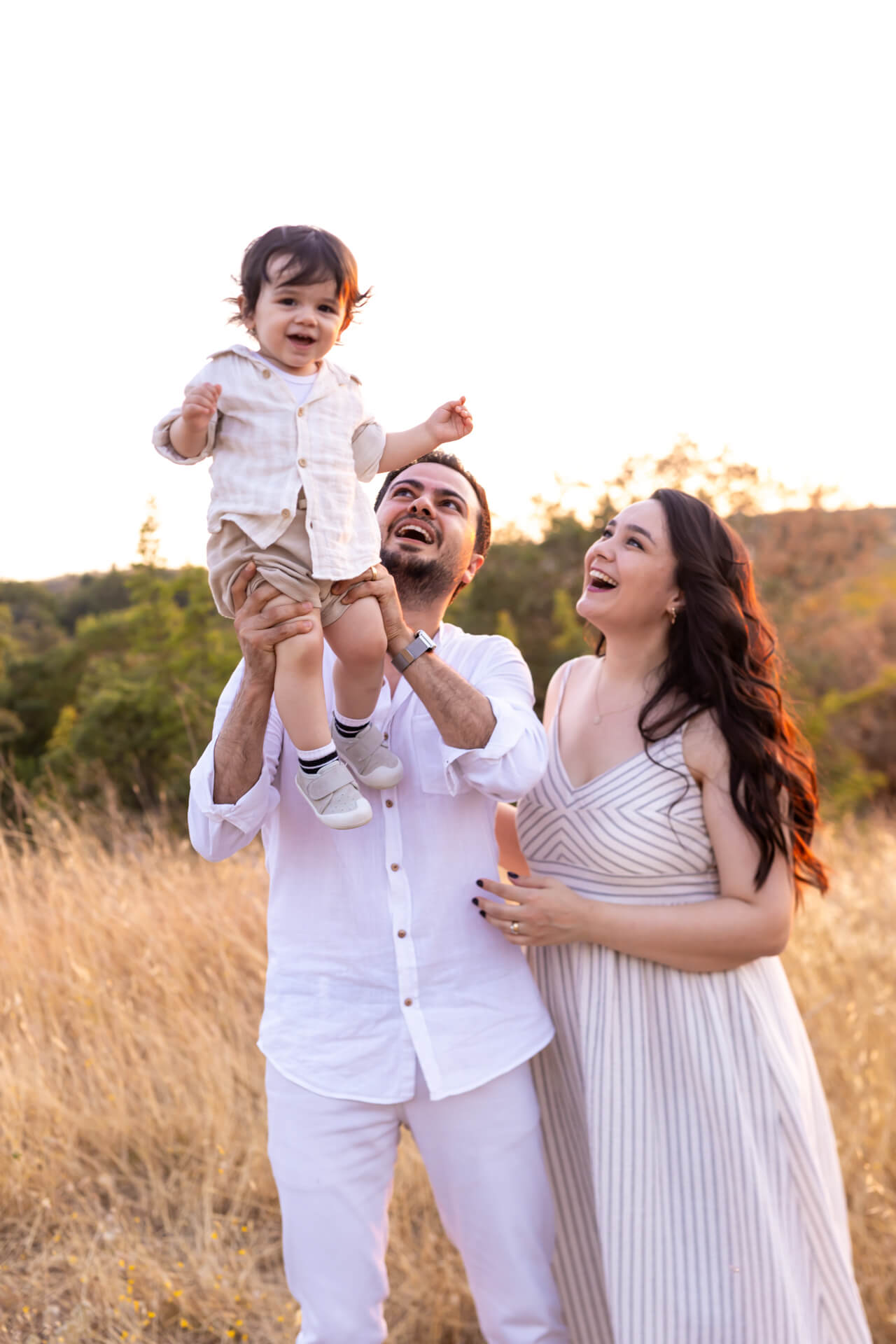 1 yaş aile dış çekim